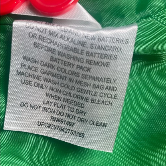 Christmas Light Up Suit Life of the Party Men's Ugly Suit Costume Large - Picture 9 of 15